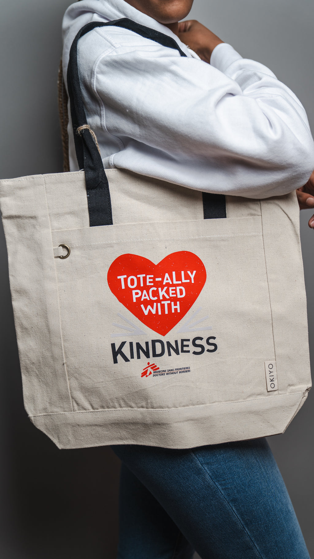 Okiyo Tote Bag – “Tote-Tally Packed with Kindness” Collection