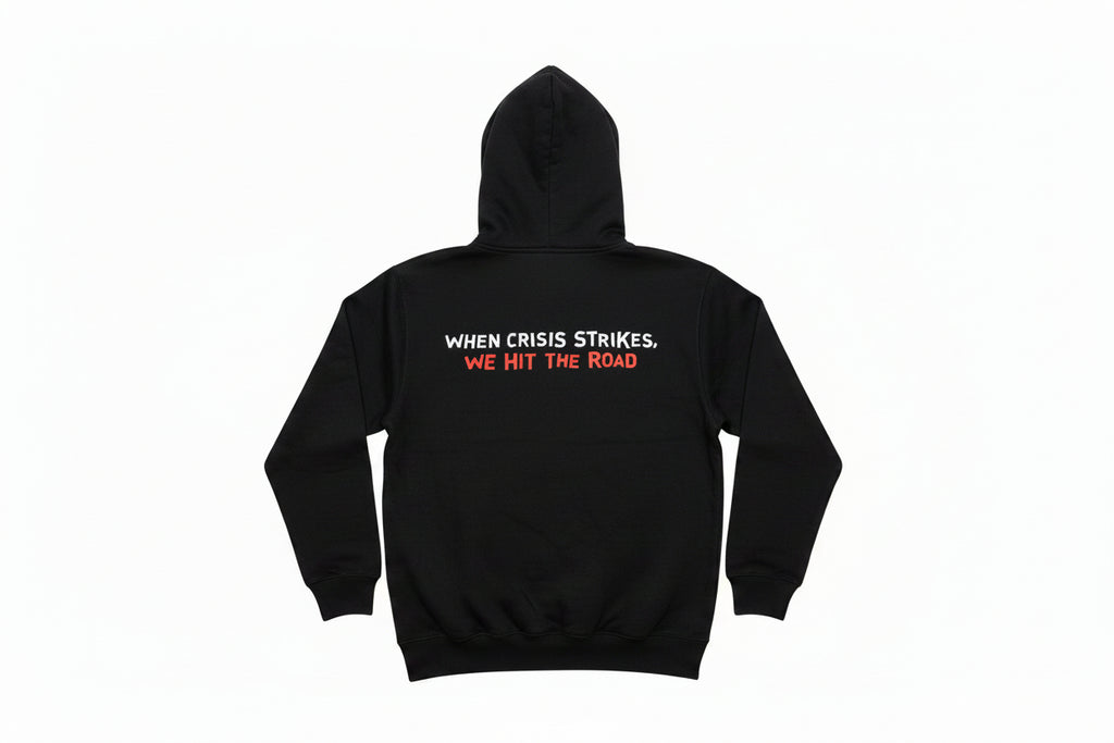 Black MSF Land Cruiser – “We Go There” Hoodie