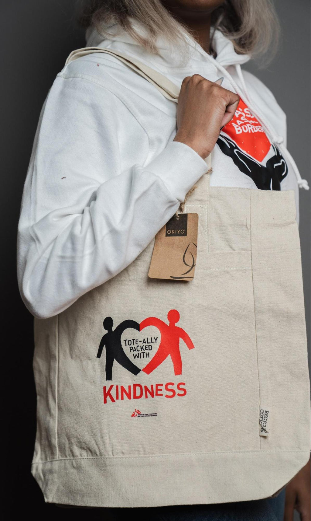 Okiyo Tote Bag – “Tote-Tally Packed with Kindness” Collection